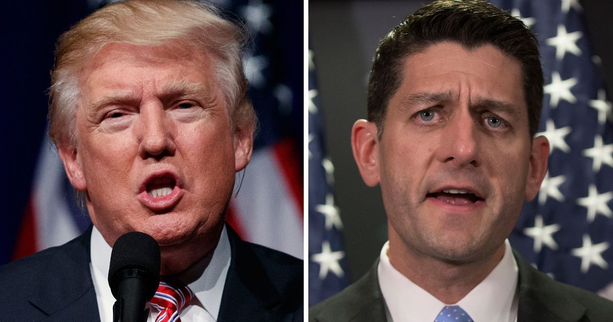 Donald Trump Paul Ryan