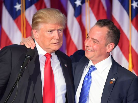 Donald Trump Reince Priebus Getty