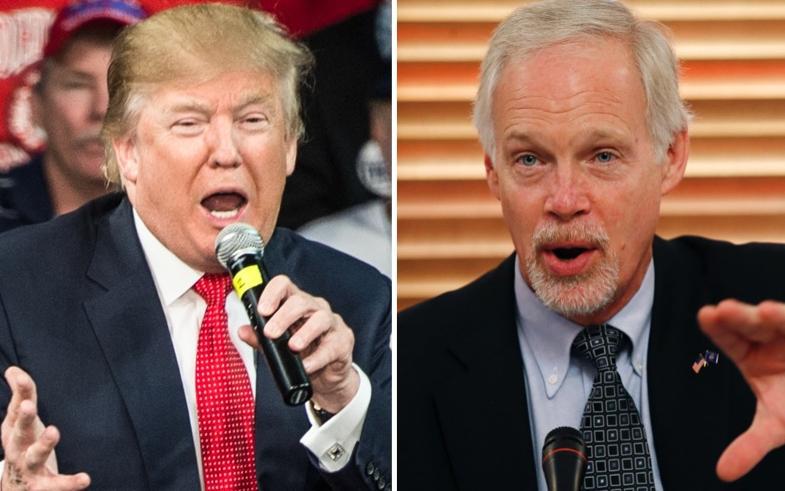 donald trump ron johnson