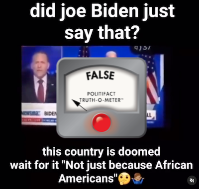 False Biden Doomed video