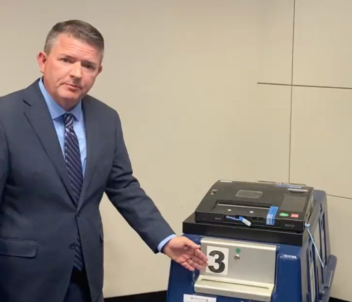 Tabulator machine Maricopa county 2022