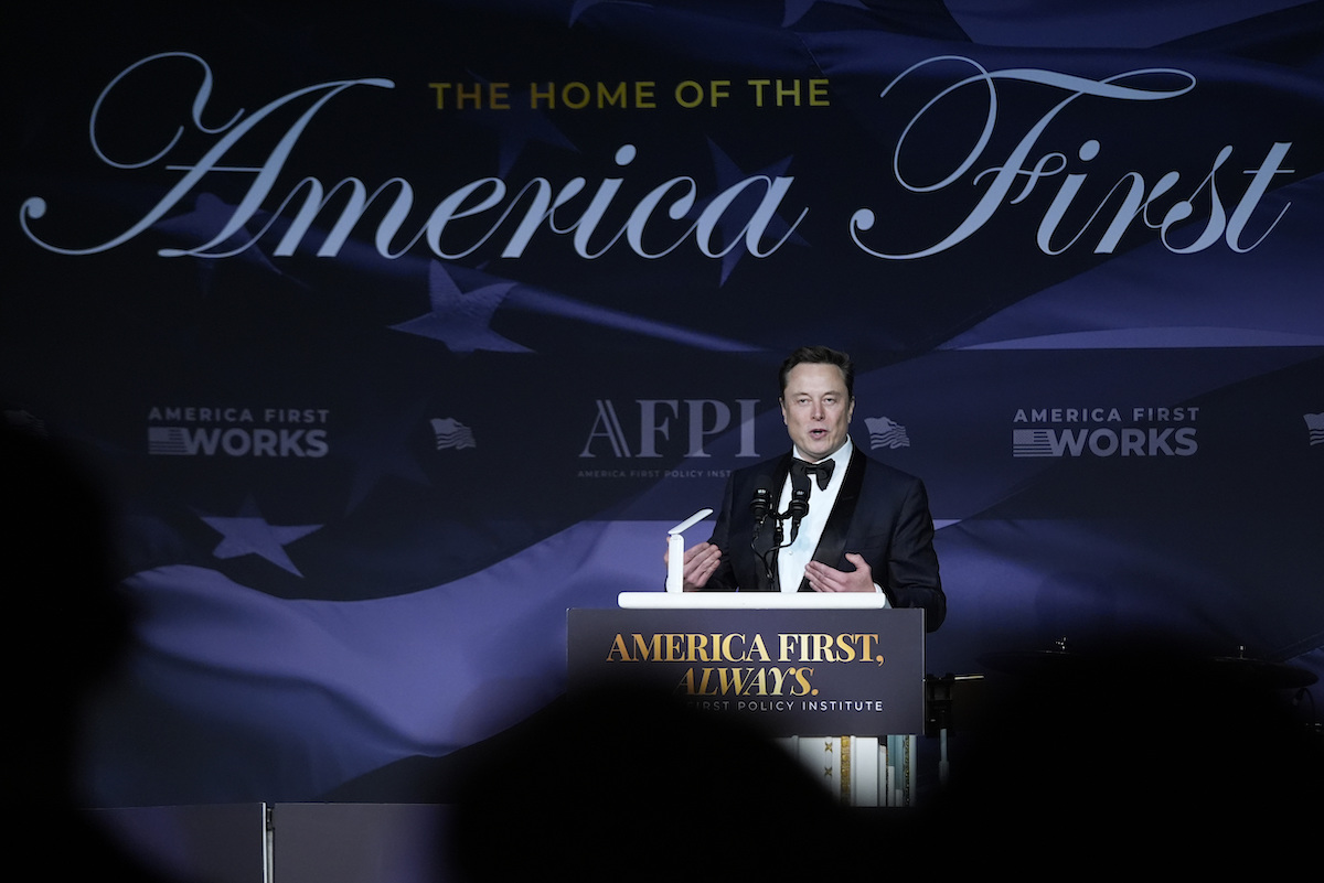 Elon Musk America First Policy Institute, 11--14-2024