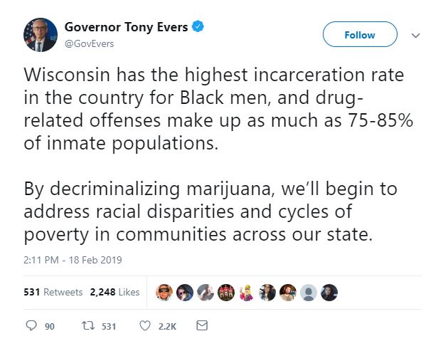 Evers drug tweet