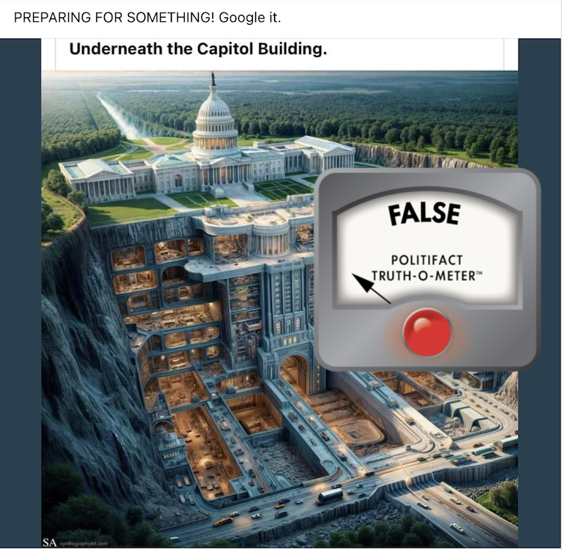 False Capitol building image