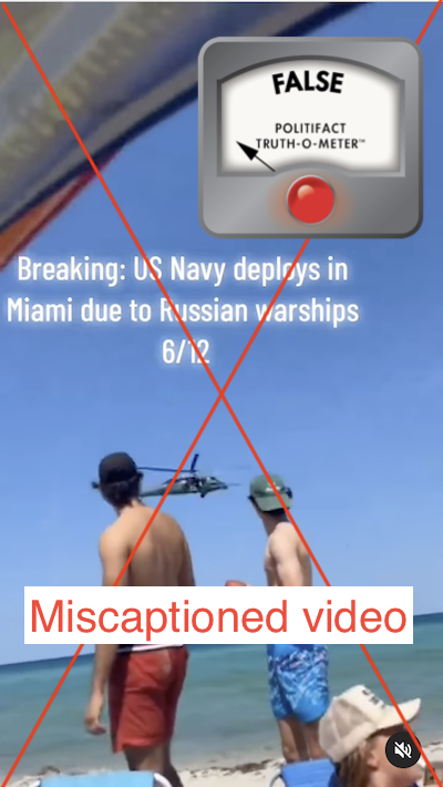 False TOM Russian warship beach claim embed