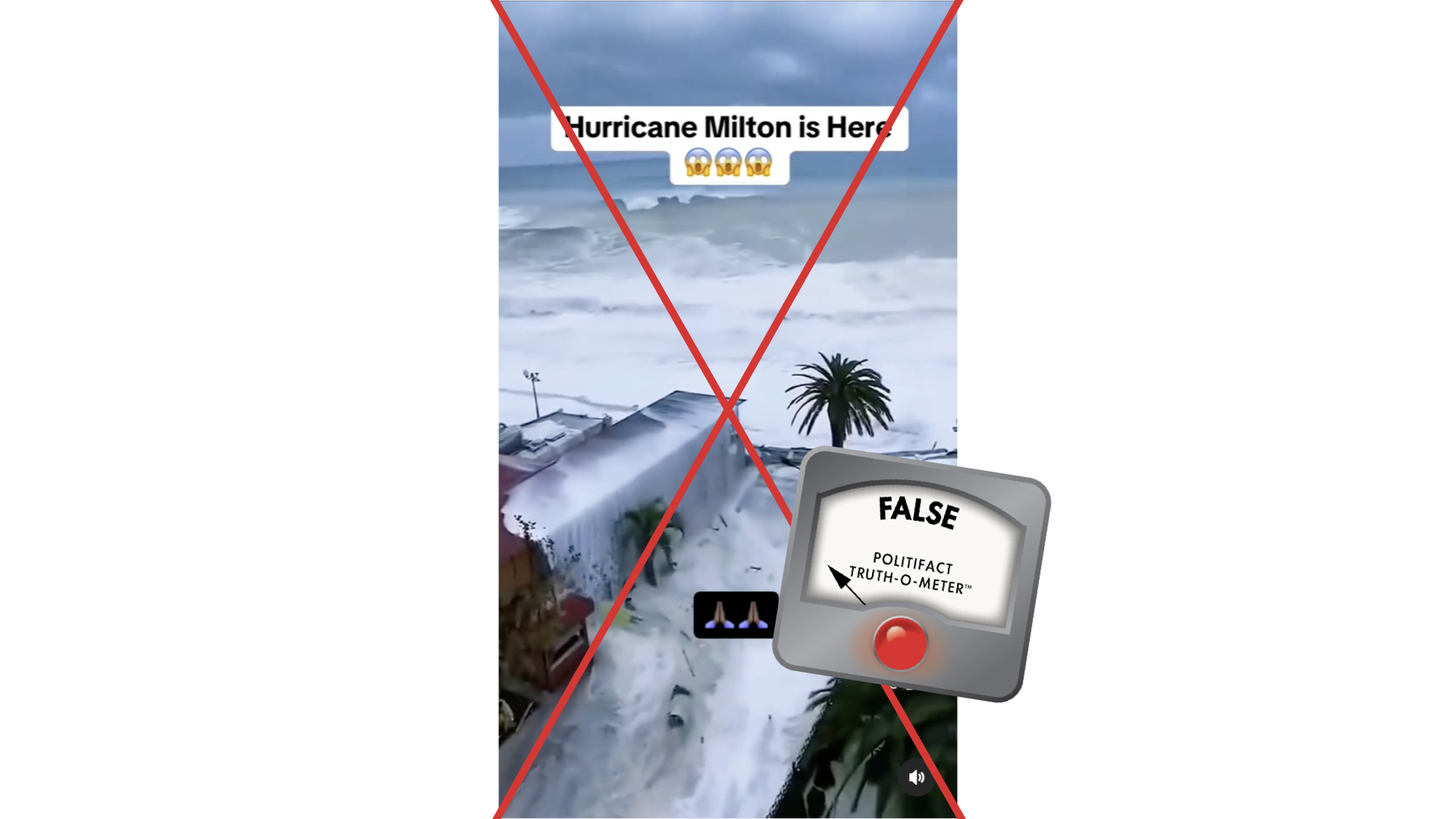 False rating Hurricane Milton