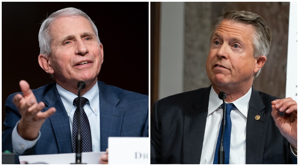 Fauci and Sen. Marshall at hearing