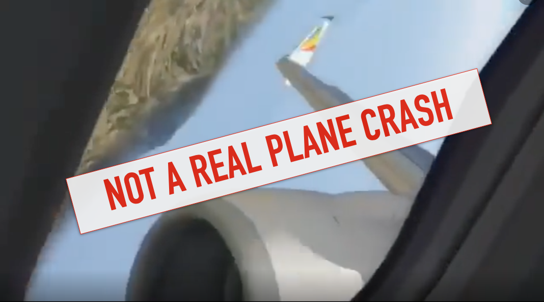 flight simulation clip post