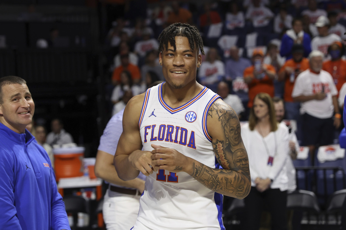 Florida forward Keyontae Johnson March 2022