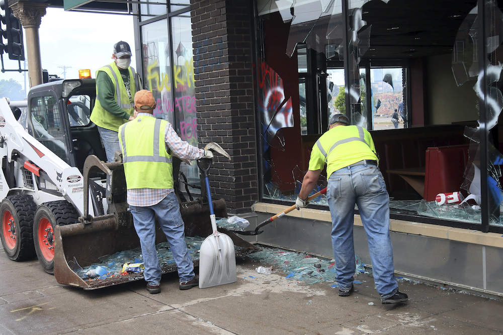 Minneapolis clean up