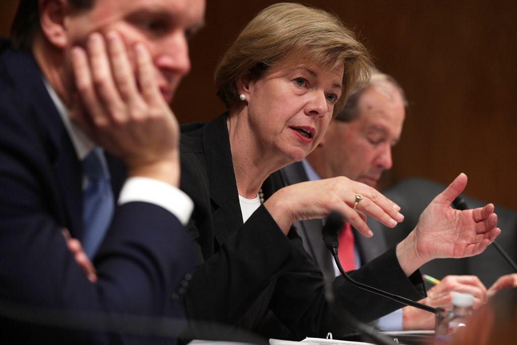 Tammy Baldwin -- guns item