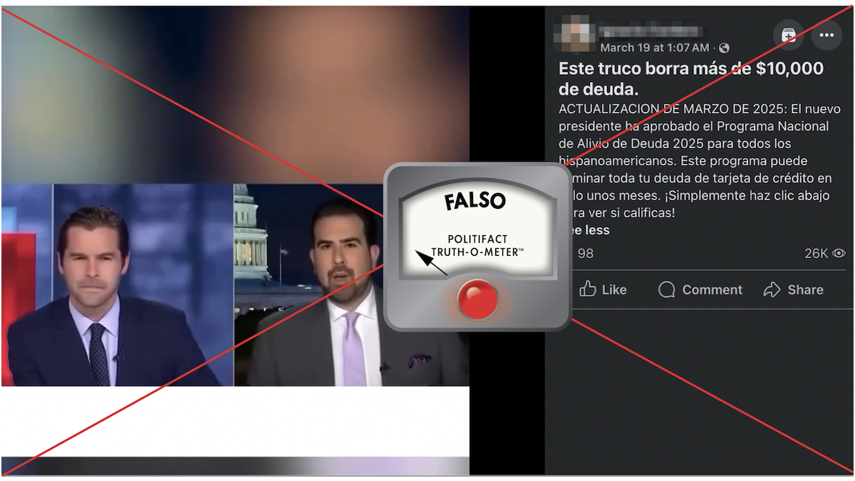 Grafico falso de alivio de deudas 03-27-25