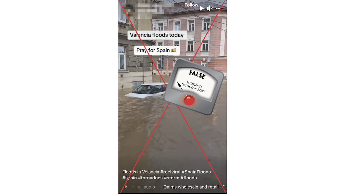 Embed on false Spain flood clips 3
