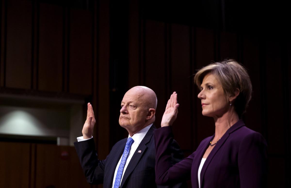 Yates and Clapper at hearing