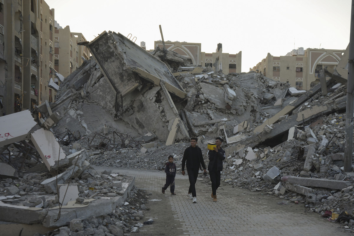 Gaza rubble, 10/1/2024