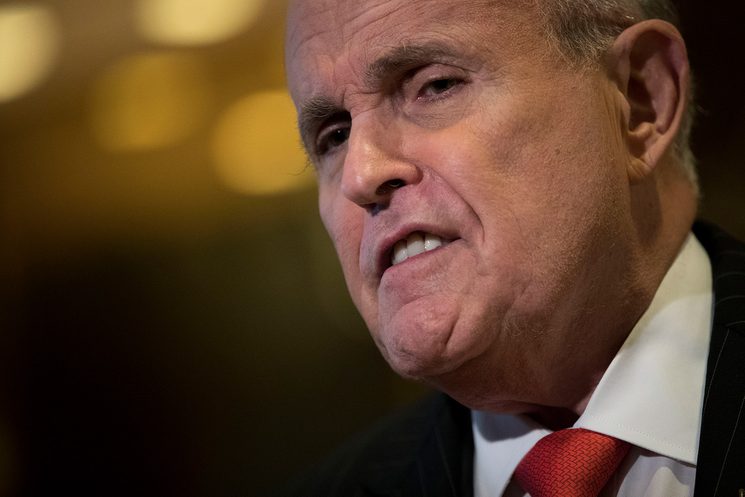 Rudy Giuliani close-up