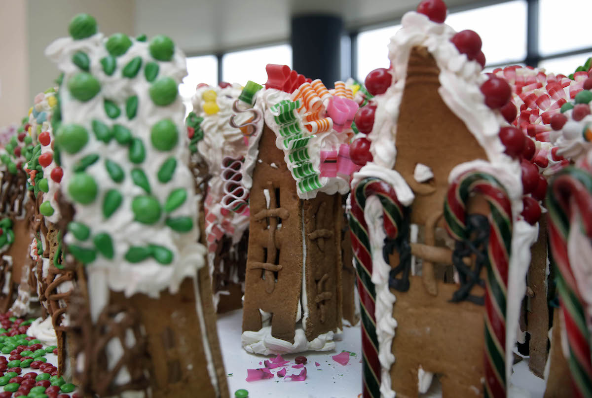 gingerbread houses