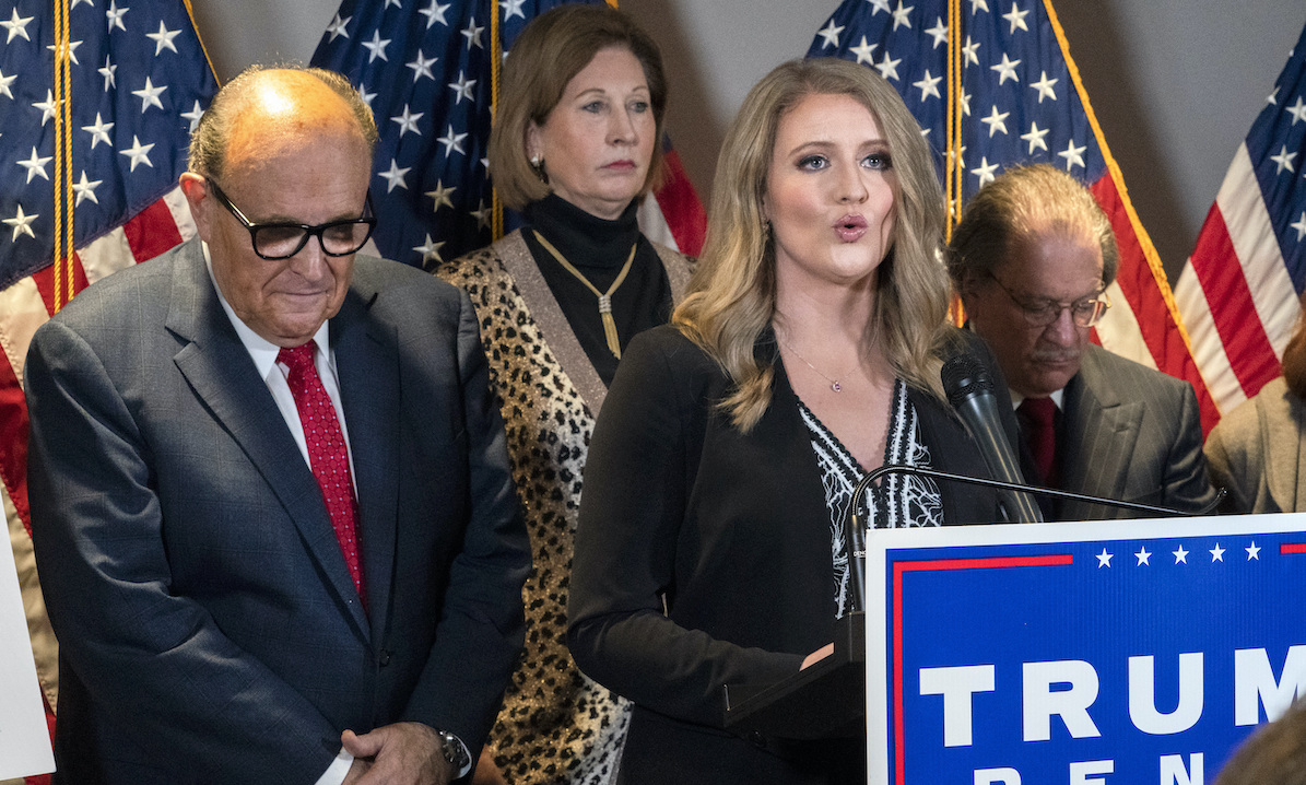 trump legal team press conference nov 19 2020