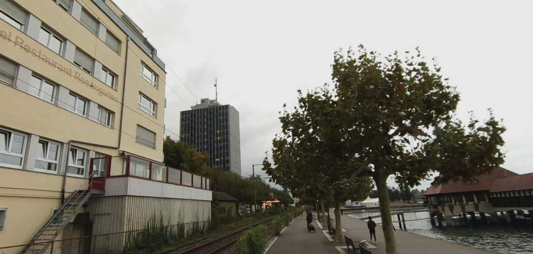 Google Maps screenshot of Inn Joy apartments, Rorschach, Switzerland, 2018