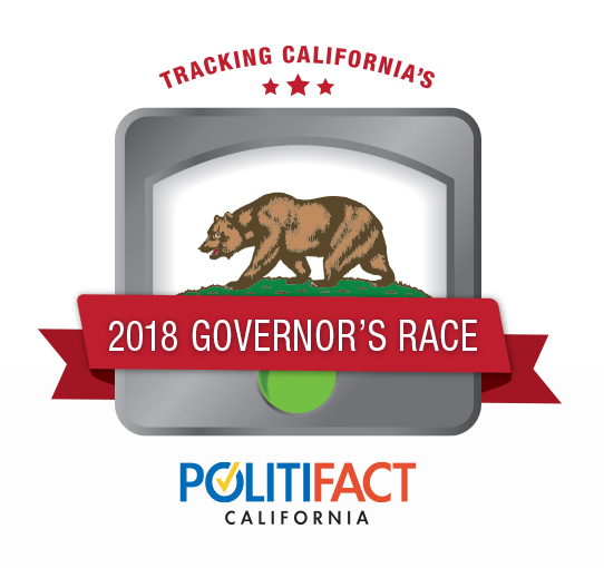 California Gov Race Tracker meter