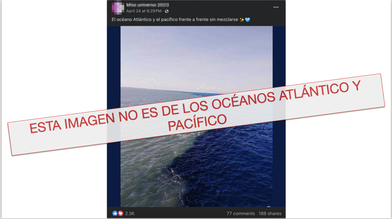 Grafico falso de los oceanos Atlántico y Pacifico 04/29/24