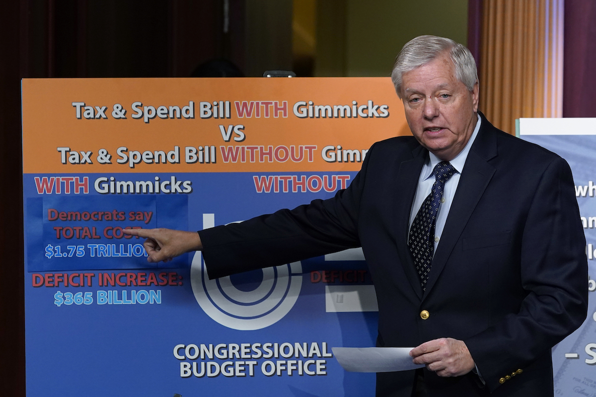 Graham with chart on BBB numbers