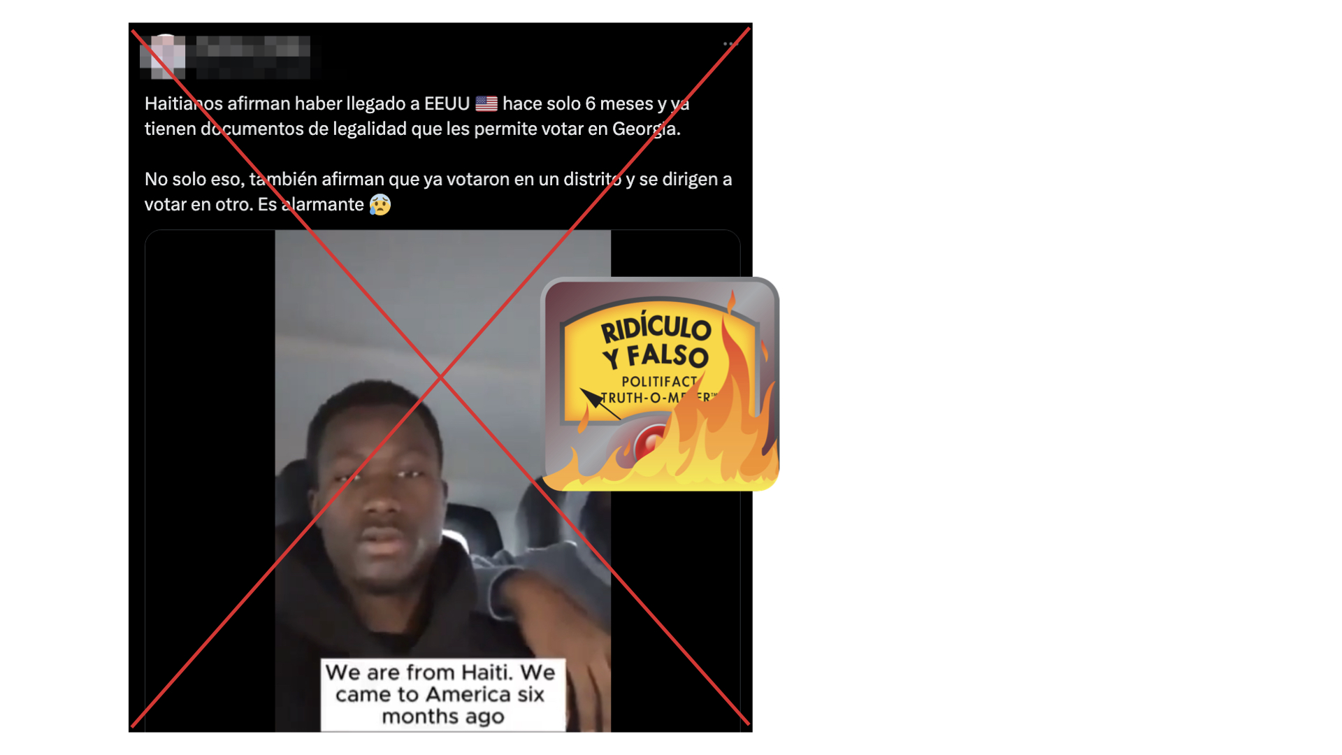 Haitianos Georgia Votaciones Falso, 11-4-2024