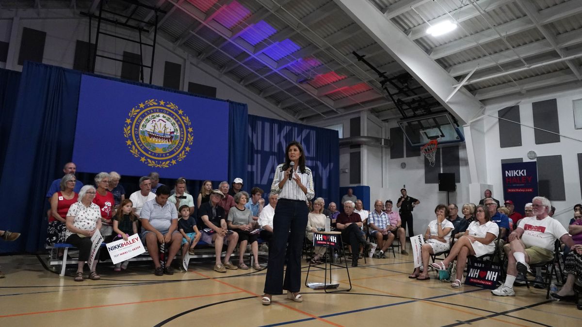 Nikki Haley in North Conway NH