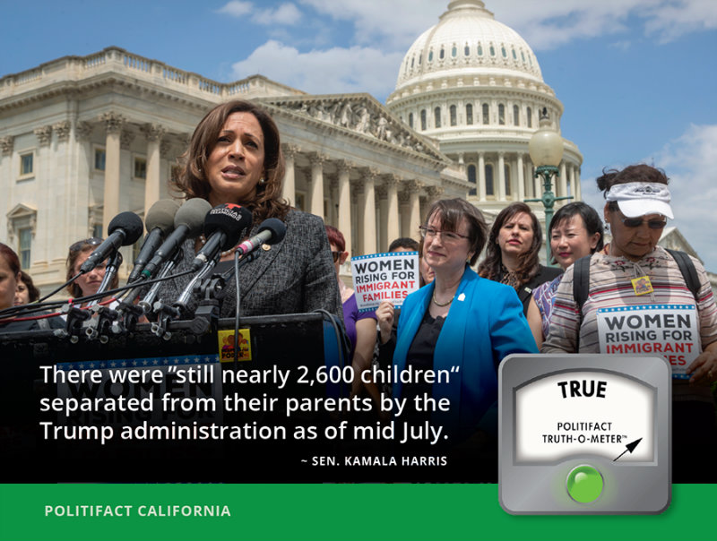 Kamala Harris photo graphic separated children