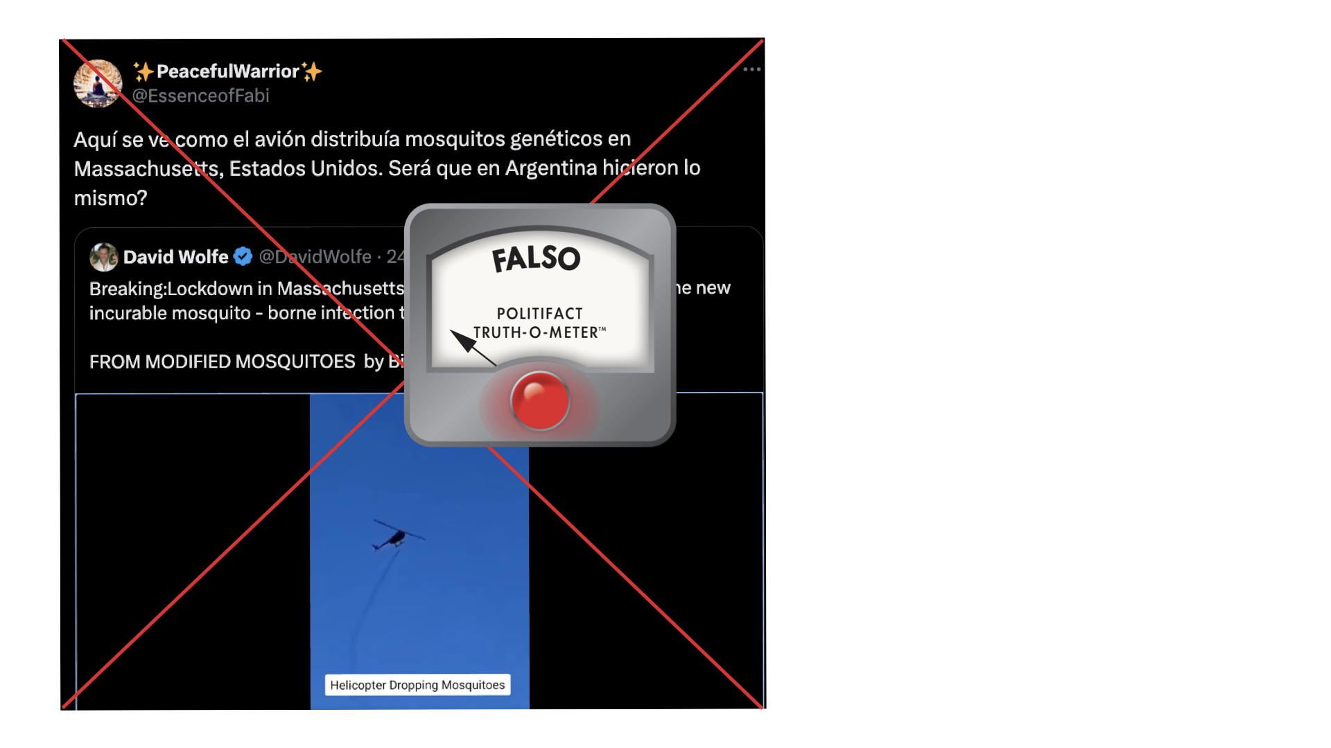 Helicoptero Mosquitos En Espanol X, 8-25-2024