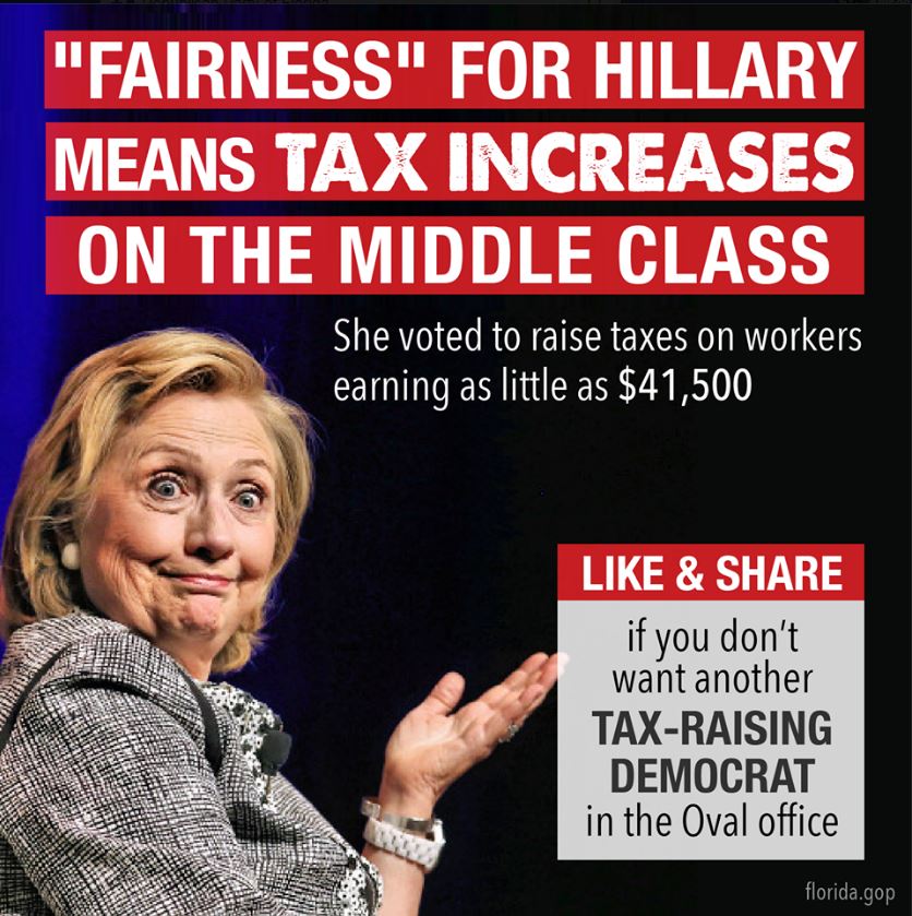 Clinton and middle-class taxes