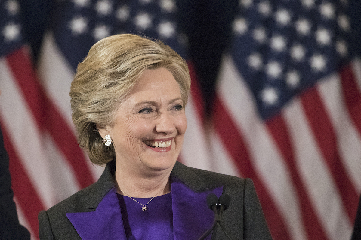 Hillary Clinton concedes election 2016