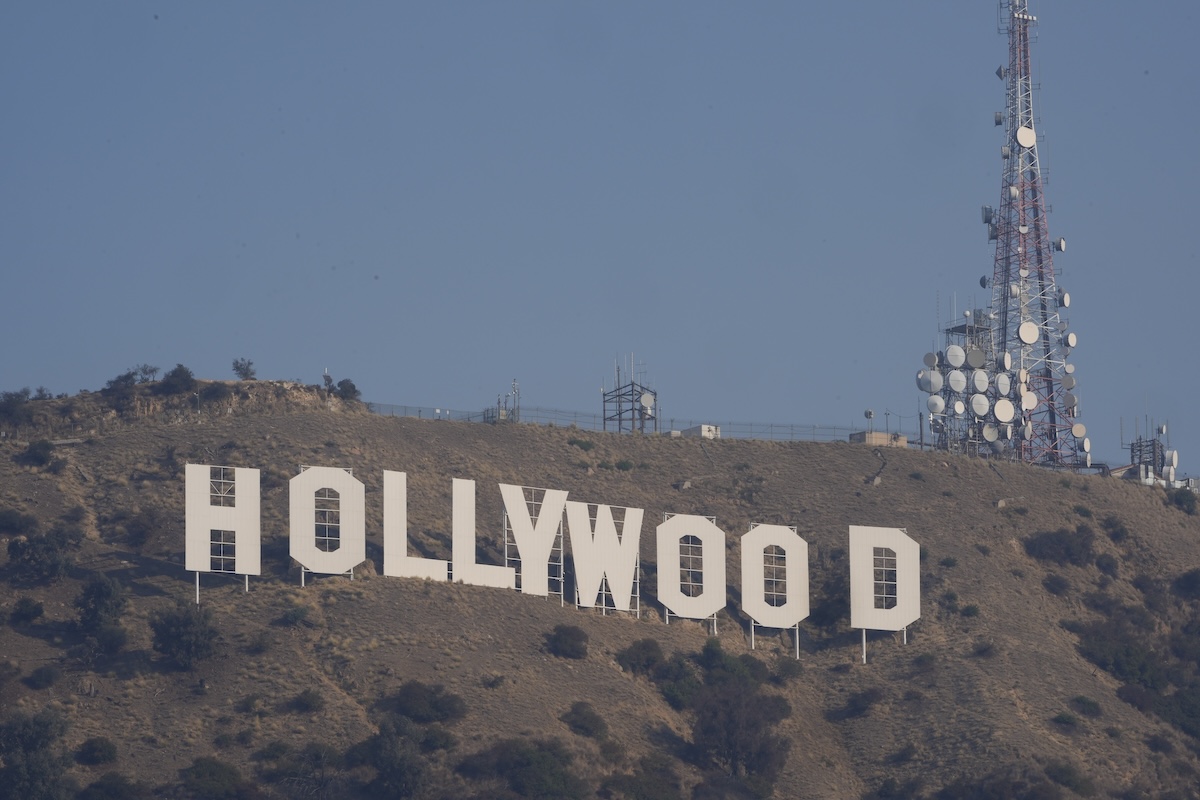 Hollywood sign in Los Angeles, 01-09-2025
