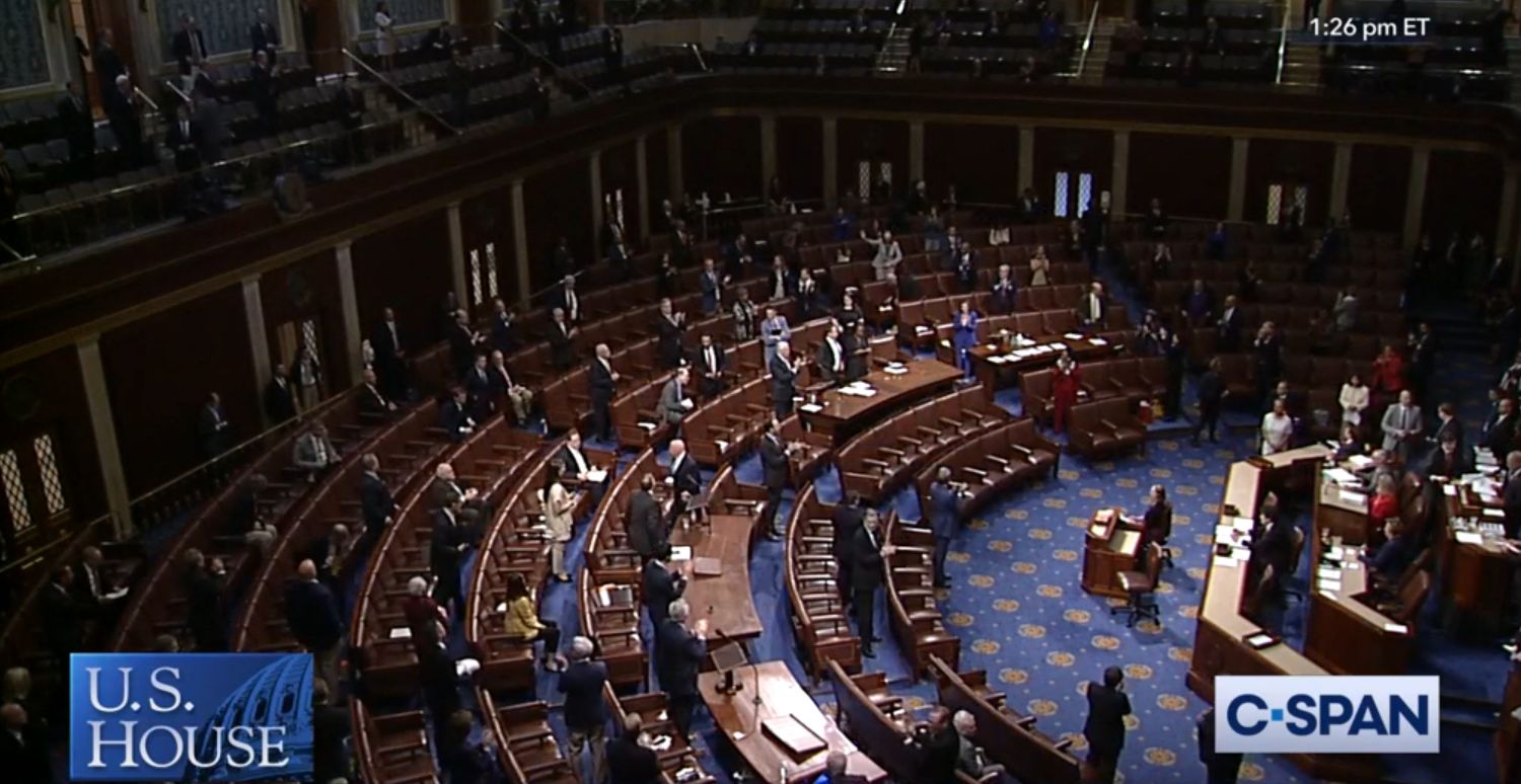 House votes on coronavirus relief bill