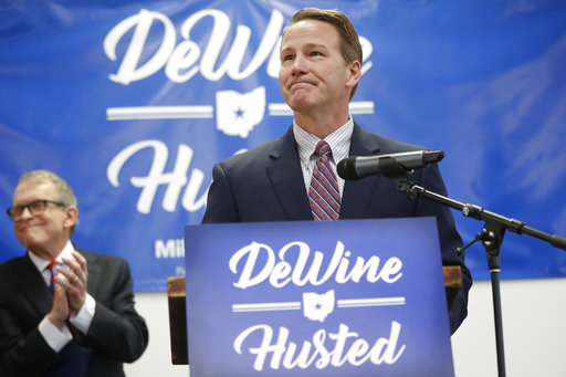 Jon Husted and Mike DeWine announce teaming up for Ohio gov race