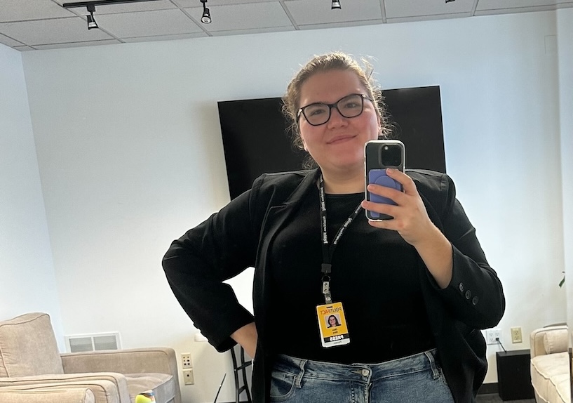 Ellen Hine New Hampshire selfie, 1-19-2024