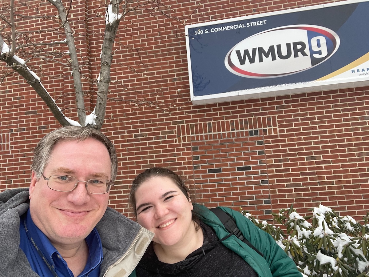 Lou and Ellen at WMUR, 1-16-2024