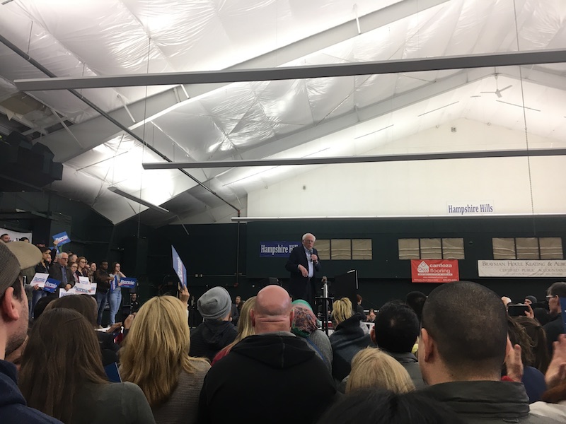 Bernie photo without signs