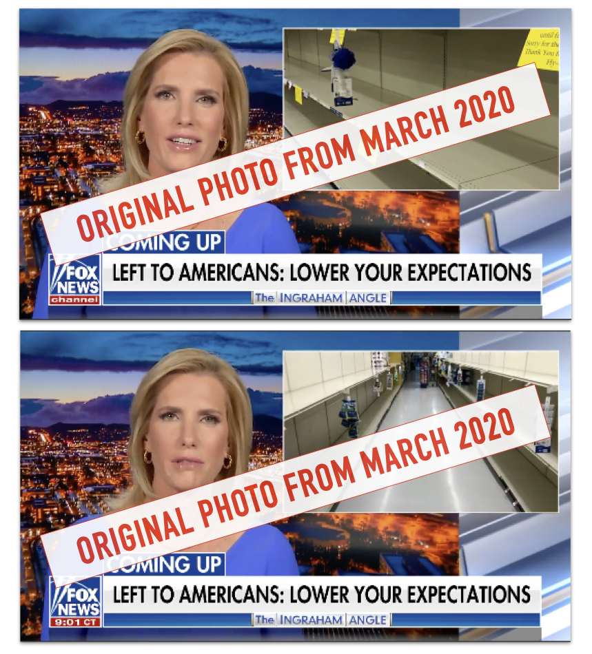 Fox News art illustration supply chain photos