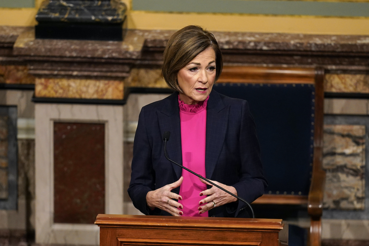 Iowa Gov. Kim Reynolds
