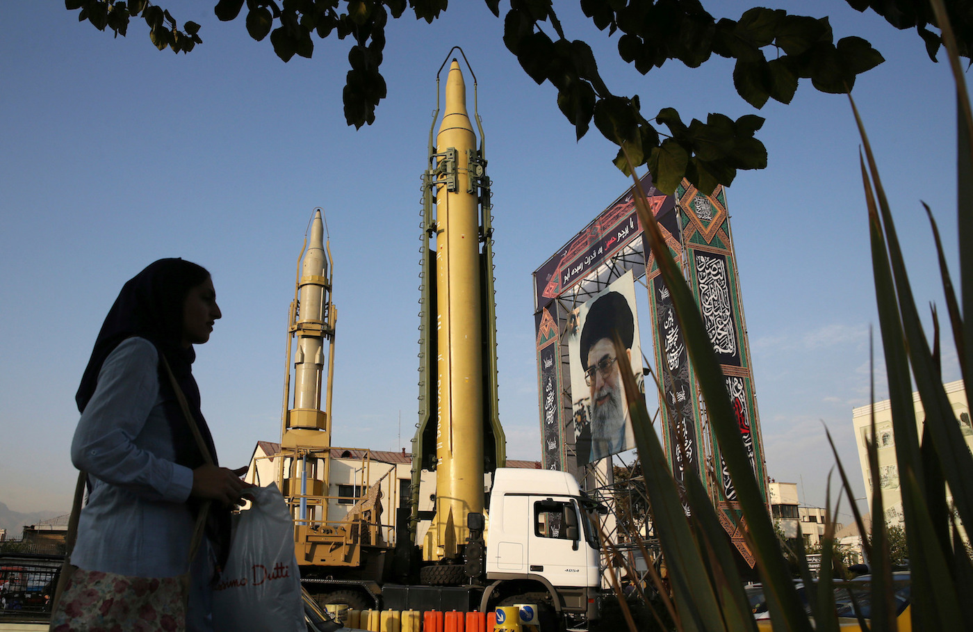 Iran Missile AP photo