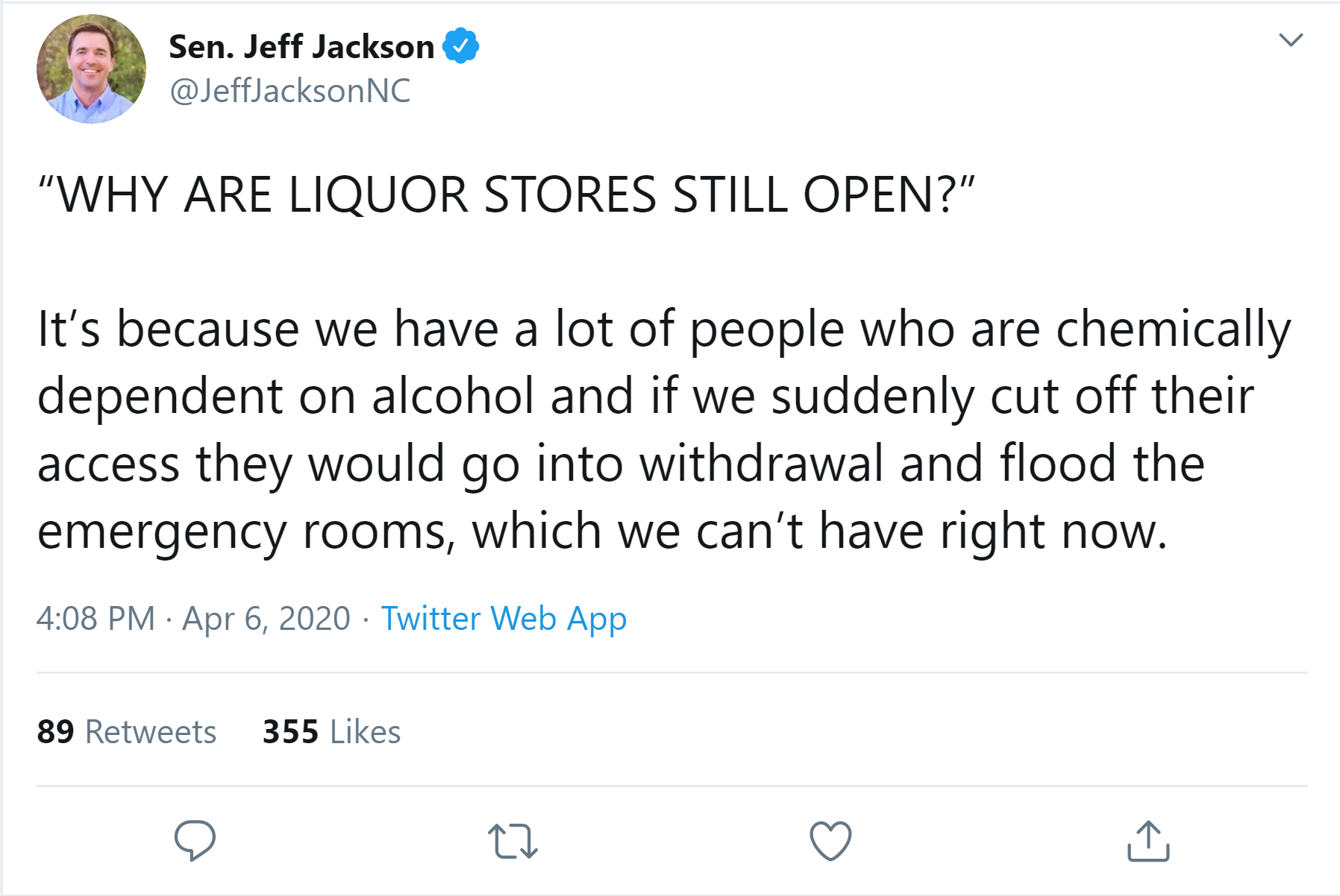 JeffJacksonLiquorTweet