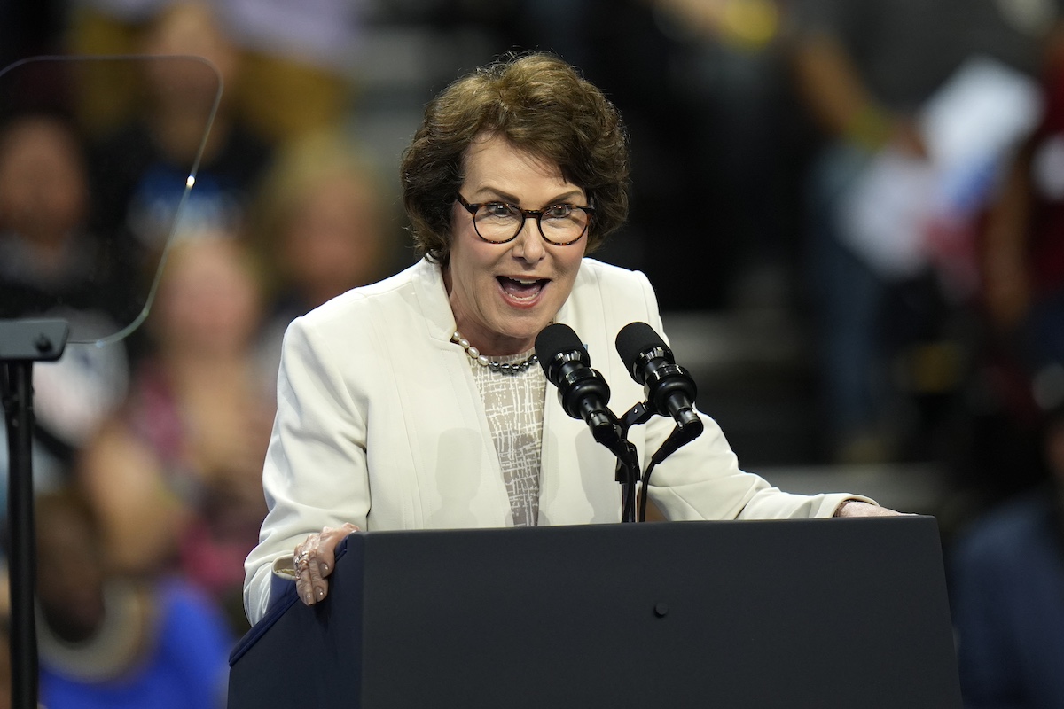 Jacky Rosen at Harris rally 8-10-2024