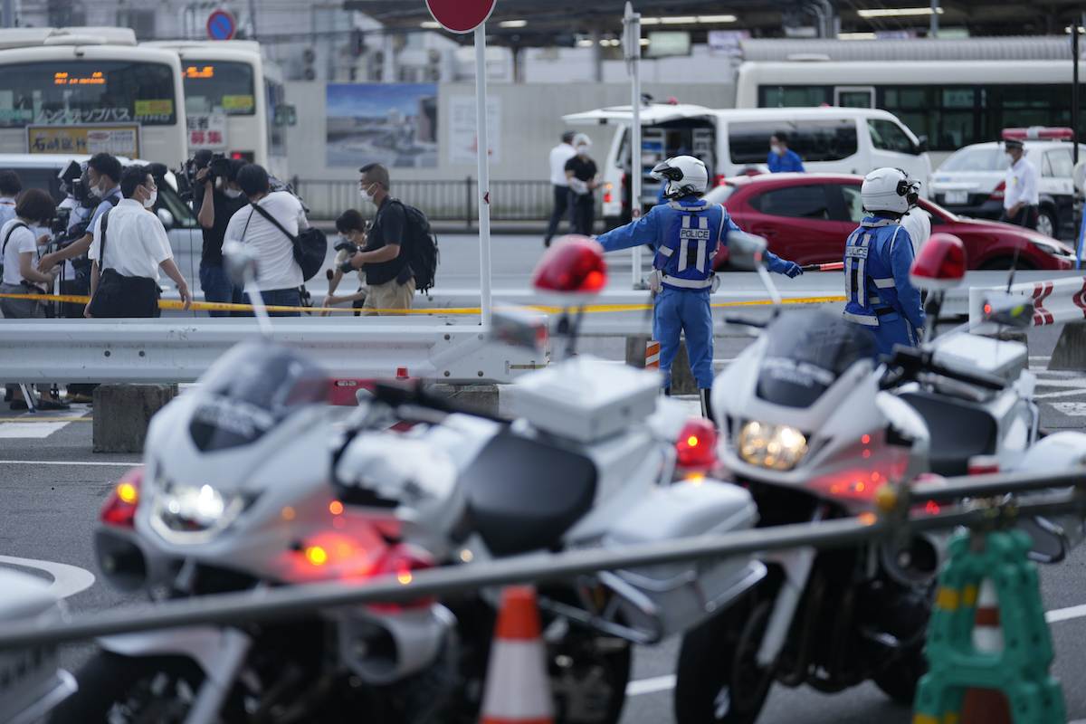 Japan Police Shinzo Abe Shooting
