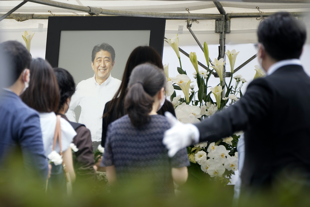 Japan Shinzo Abe Memorial
