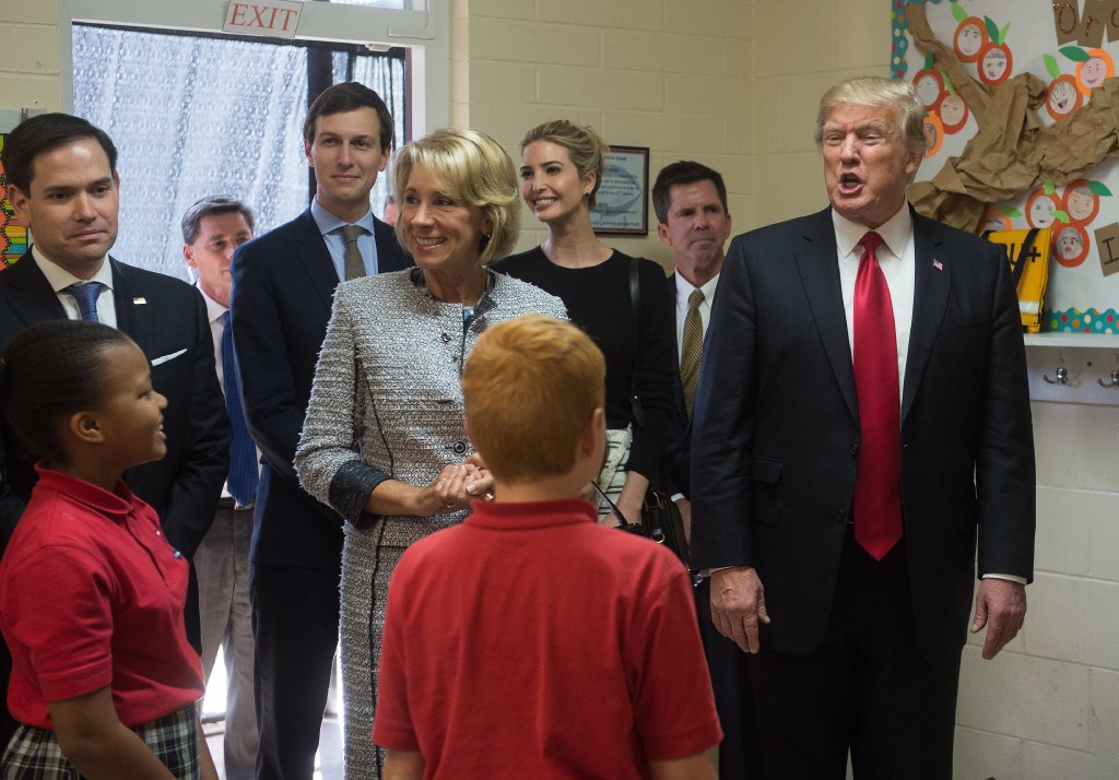 Jared Kushner Ivanka Trump Donald Trump