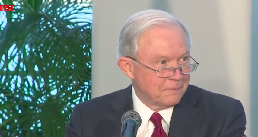 Jeff Sessions speech Miami closer 8-16-17