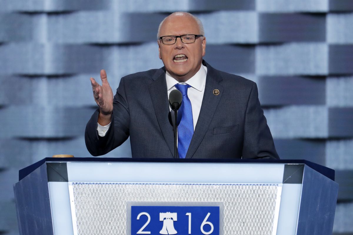 Joseph Crowley speaks during night two