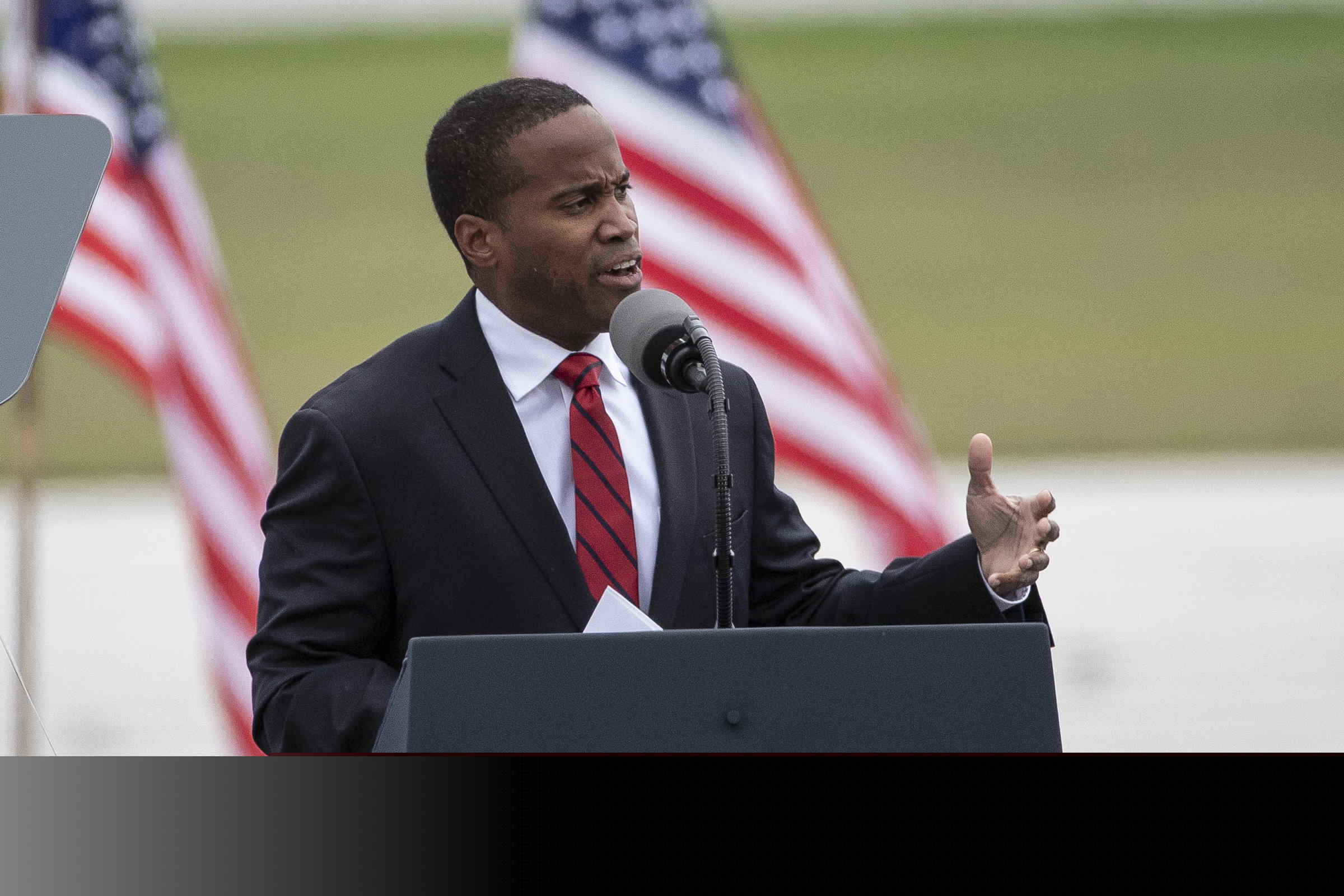 John James Trump rally