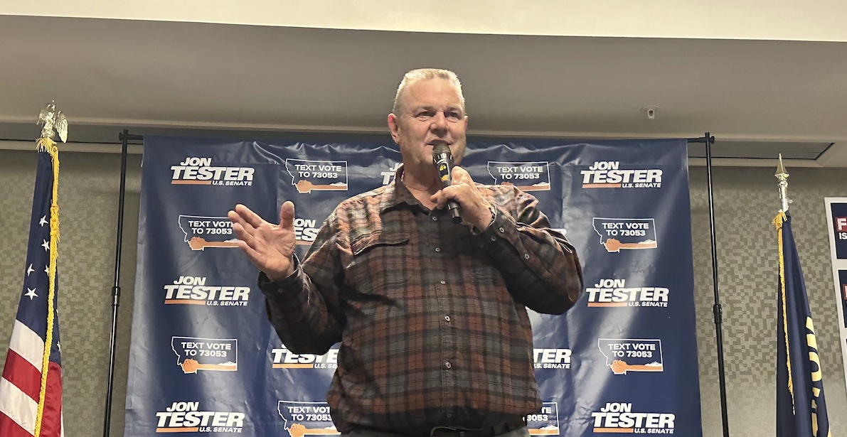 Sen. John Tester, Bozeman, Montana, Oct. 25, 2024